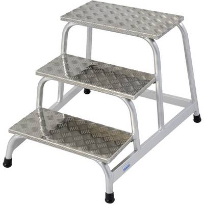 Krause Alumínium Szerelő fellépő Munkamagasság (max.): 2.60 m Ezüst 7 kg (805034)