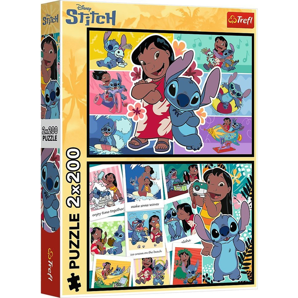 Trefl 13334 puzzle 200 pz Cartoni