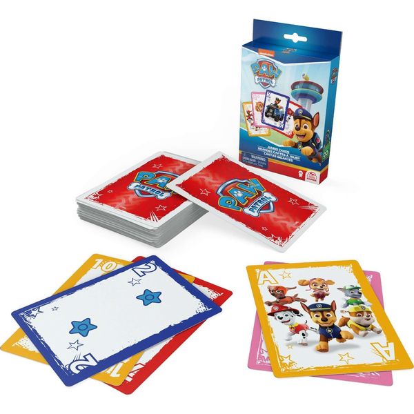 Games KOG KOL Paw Patrol Jumbo Cards S23 GML Carta da gioco Famiglia