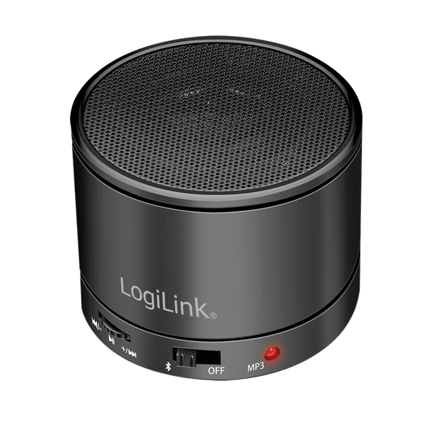 Logilink Bluetooth hangszoró MP3-lejátszóval és FM-rádióval, fekete (SP0062)
