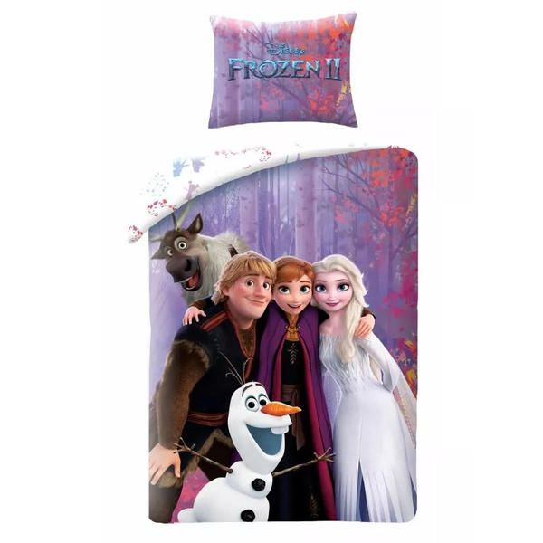 Jégvarázs Vidámság kétrészes pamut gyerek ágynemű garnitúra (140 x 200 cm)