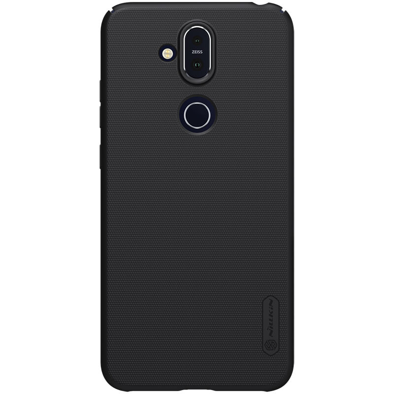 Nillkin Frosted Shield Nokia 8.1 (2018) Hátlap Tok - Fekete (NL169692)
