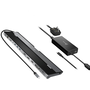 j5create JCD543P-FN dokovacia stanica a replikátor portov Kábel USB 3.2 Gen 1 (3.1 Gen 1) Type-C Čierna, Strieborná