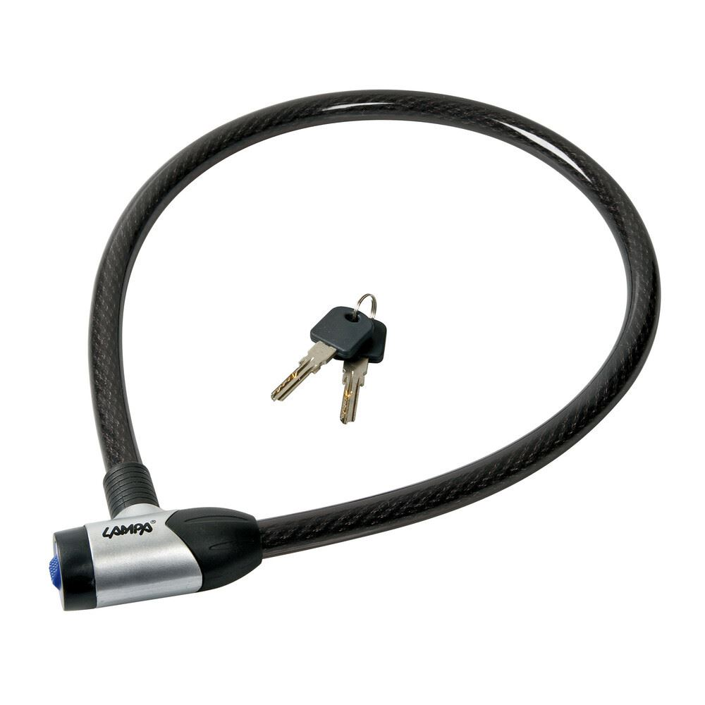 Lampa motoros kábelzár, lakat 15mm/80cm (0193720) (LA0193720)