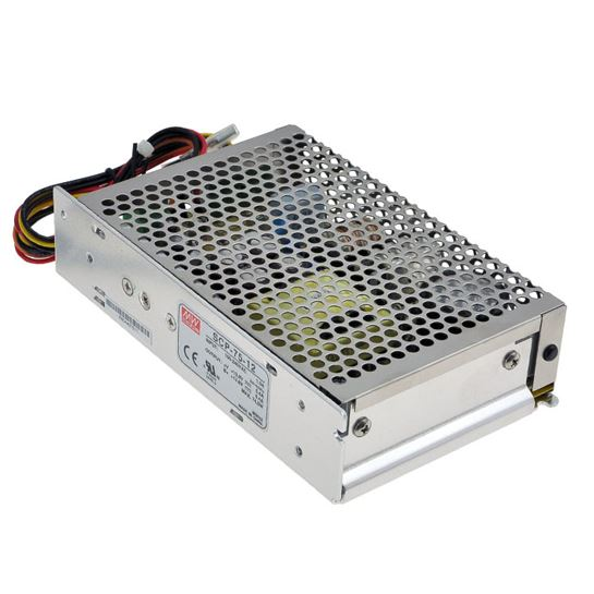 Mean Well két kimenetes kapcsolóüzemű tápegység és akkumulátortöltő 13.8VDC 5.4A 75W (SCP-75-12) (SCP-75-12)