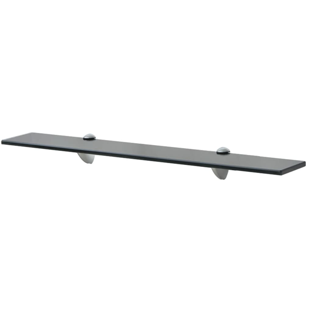 2 db lebegő üvegpolc 70 x 20 cm 8 mm (3051530)