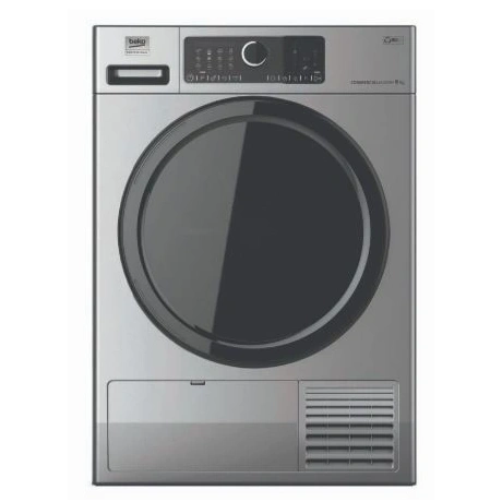 Beko AWZ 9 HPS/PRO BP wasdroger Vrijstaand Voorlader 9 kg Zilver