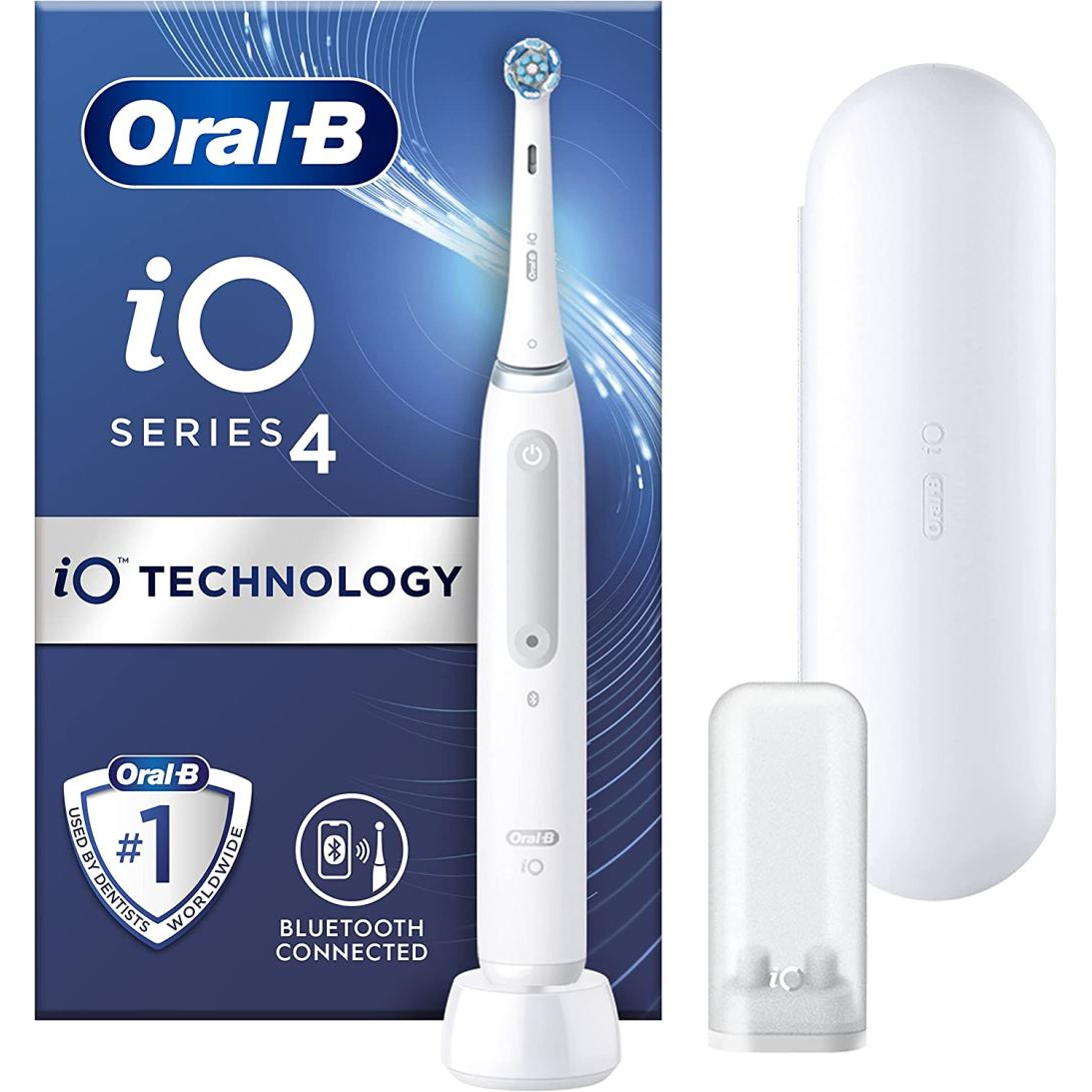 Braun Oral-B iO4 elektromos fogkefe fehér (10PO010373) (10PO010373)