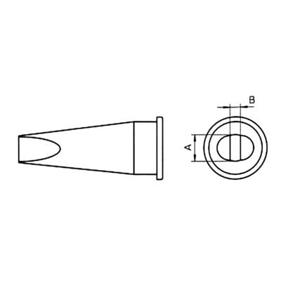 Hrot pre vykurovacie spájkovačky Weller LHT-C (T0054445599)