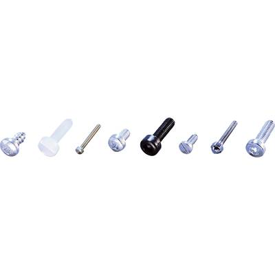 Toolcraft belső kulcsnyílású csavar M3 x 10 mm, fekete, DIN 912 (814130)