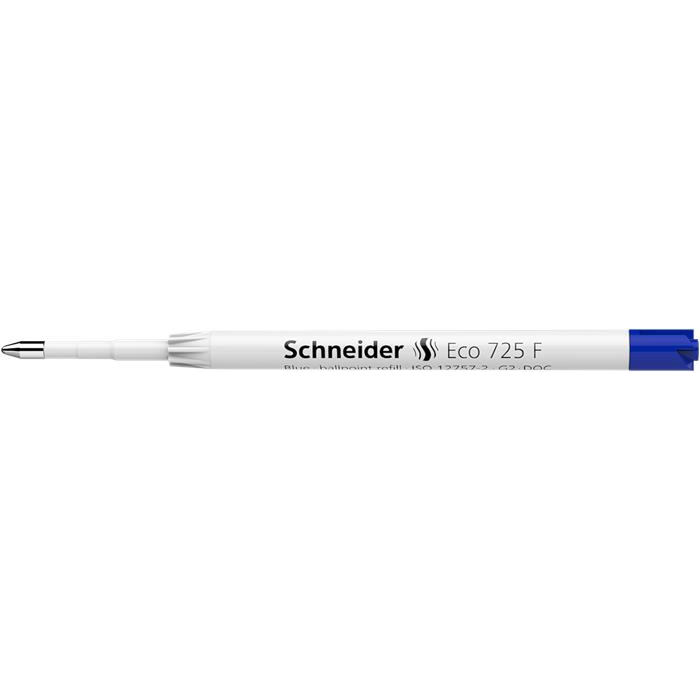 Schneider Eco 725 F Golyóstollbetét - 0.5 mm / Kék (10 db/csomag) (172503)