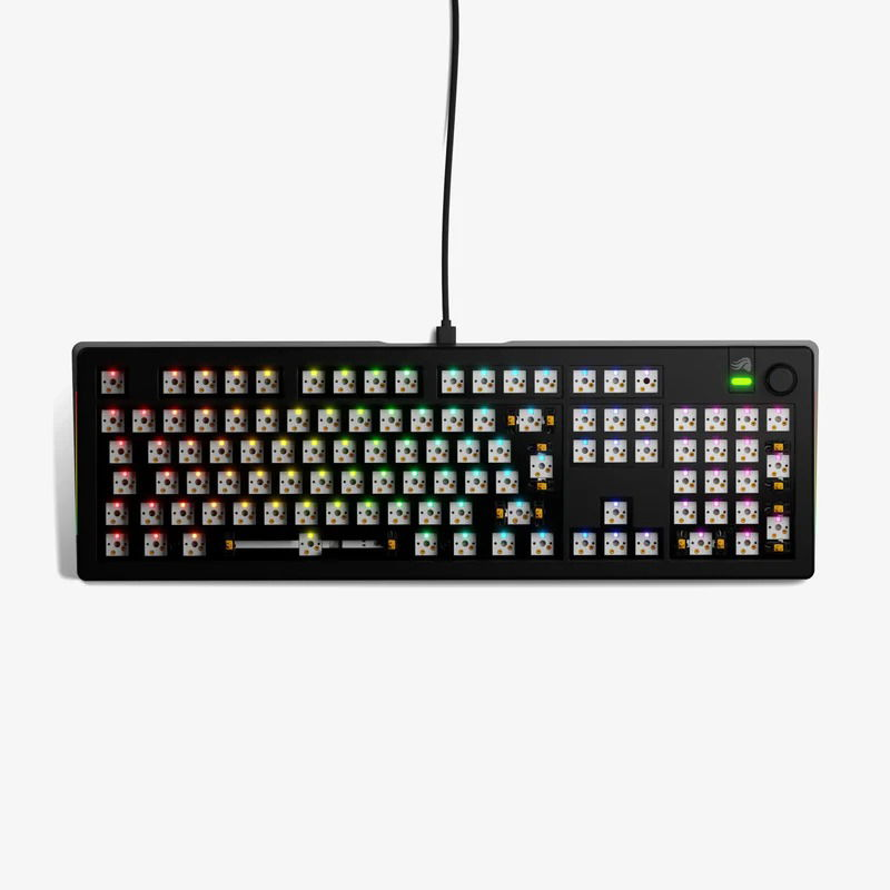 GLORIOUS GMMK 3 100% Barebones Wired Black - ISO (GLO-KB-GMMK3-100-BB-W-BLK-ISO)