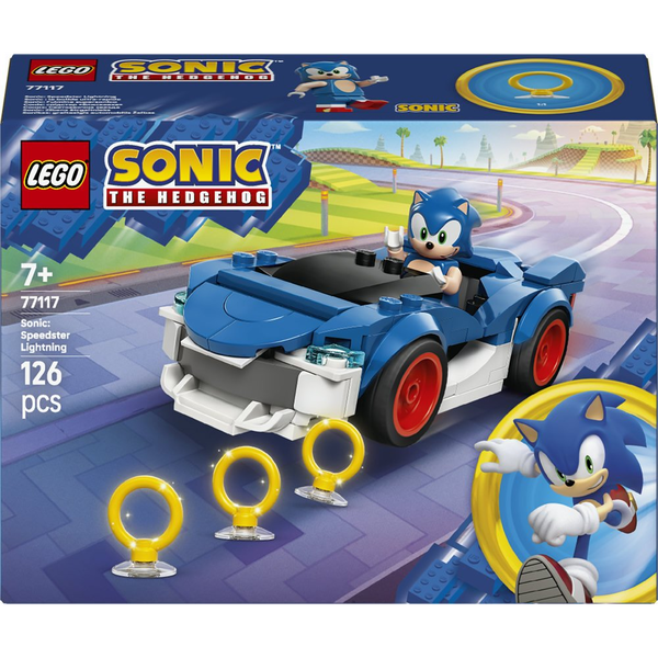 LEGO® Sonic the Hedgehog™: Sonic: Speedster Lightning (77117)