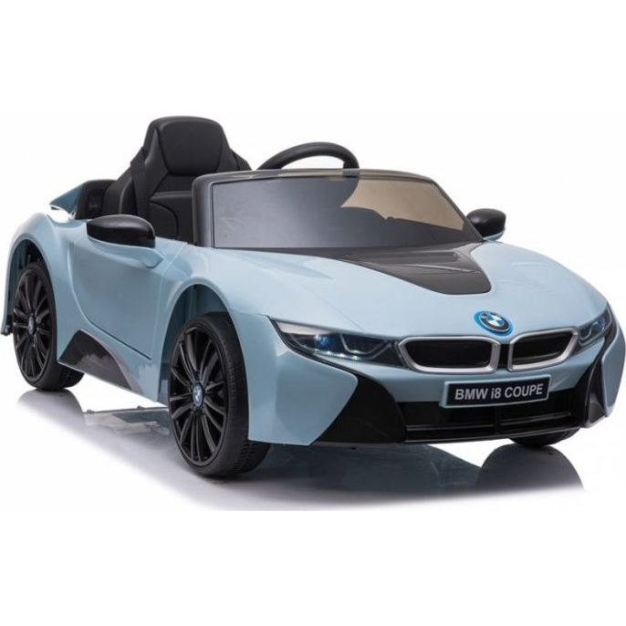 BMW I8 Cupe 5161 12 V Elektromos Kisautó - Nyitható Ajtókkal, 24GHz, Szülői Távirányítóval, Kék (5161)