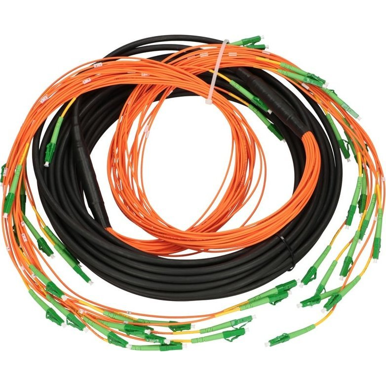 Extralink LC/APC-LC/APC, Multipatch Kábel, SM 24f 18m, Kaskád, 90 cm (MP2)