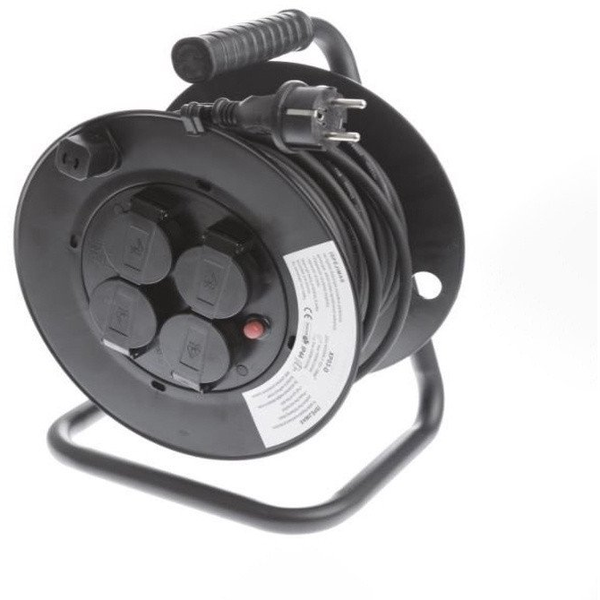 EXTENSION CORD XP03-D 3X1 25M 4P REEL