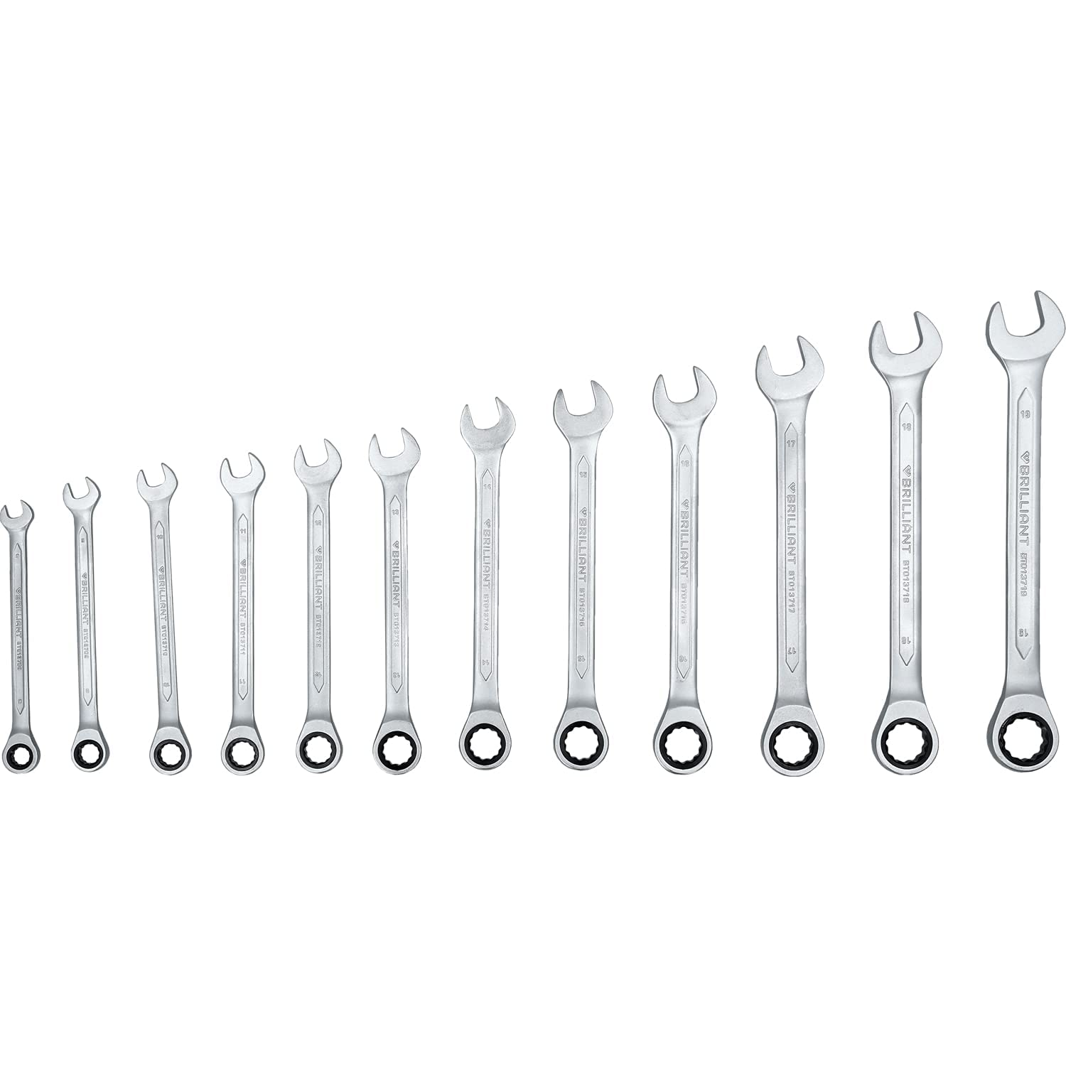 Brilliant Tools BT013112 Csillag-villáskulcs készlet (12 db/csomag) (BT013112)