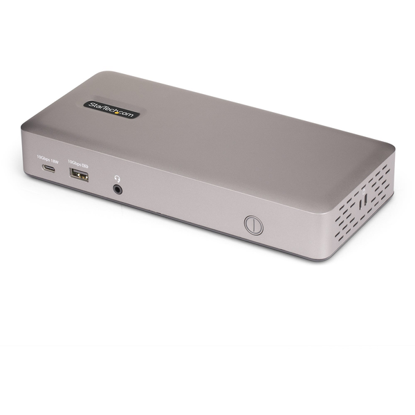 StarTech.com 150UE-USB4DOCKTRIPLE laptop dock & poortreplicator Bedraad Grijs