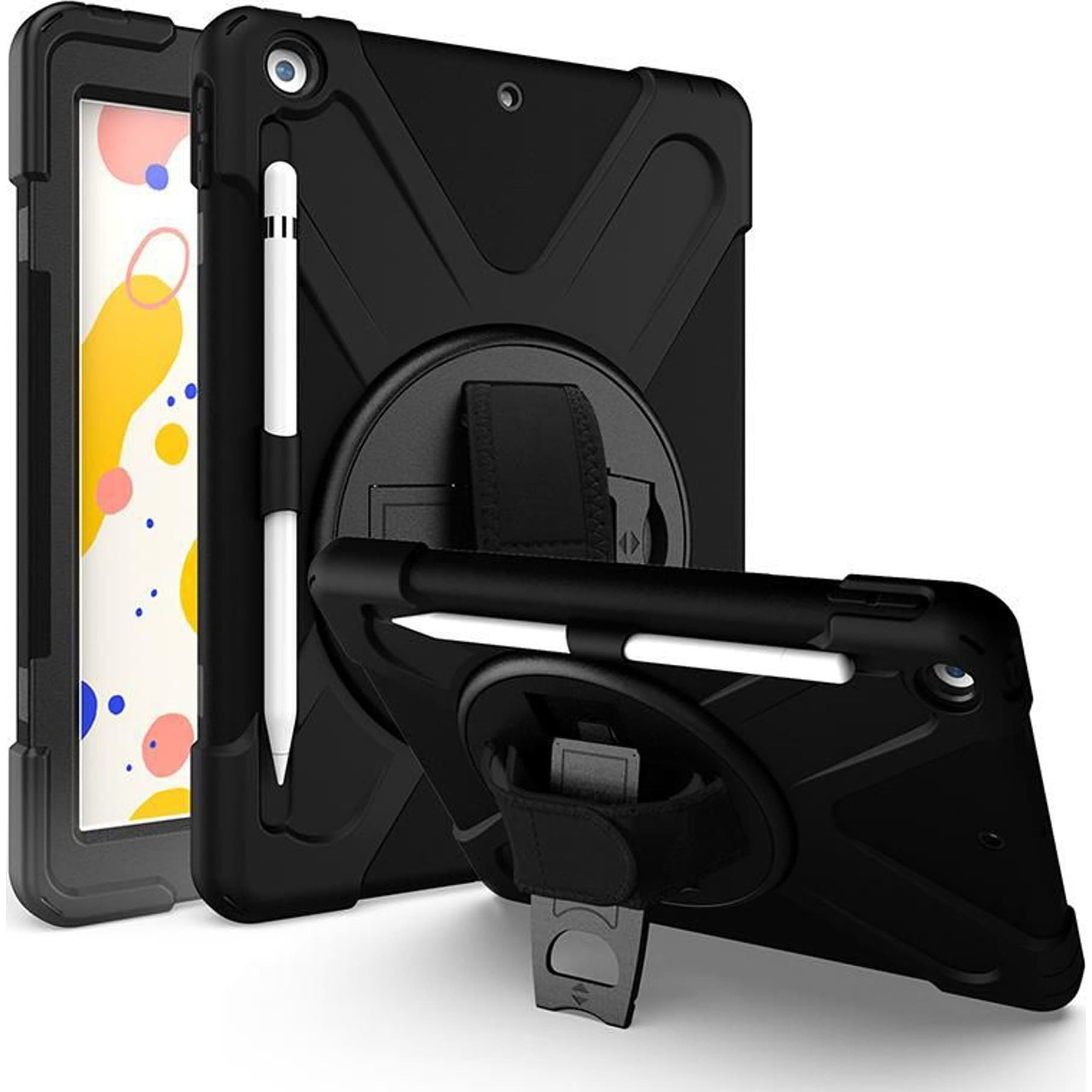 eSTUFF ES683050-BULK táblagép tok 25,9 cm (10.2") Borító Fekete (ES683050-BULK)