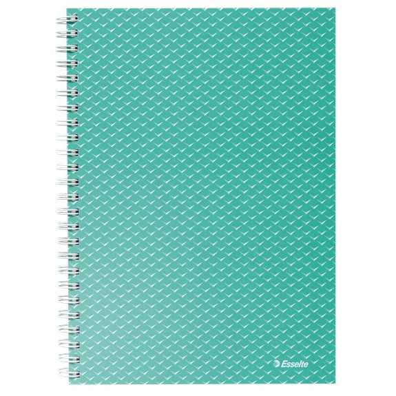 Esselte Colour'Breeze spirálfüzet vonalas, A5, zöld (628472) (Esselte628472)
