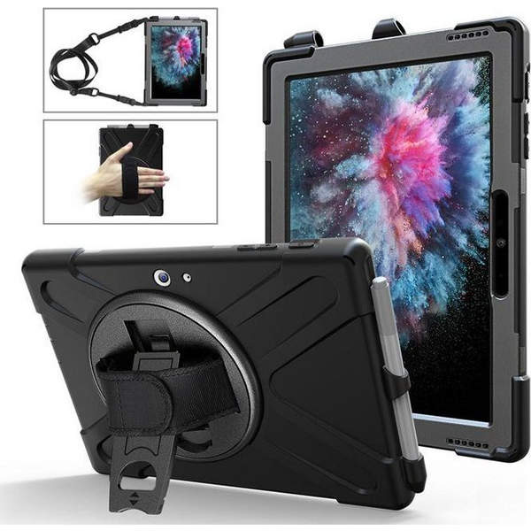 eSTUFF ES683620-BULK custodia per tablet 31,5 cm (12.4") Cover Nero