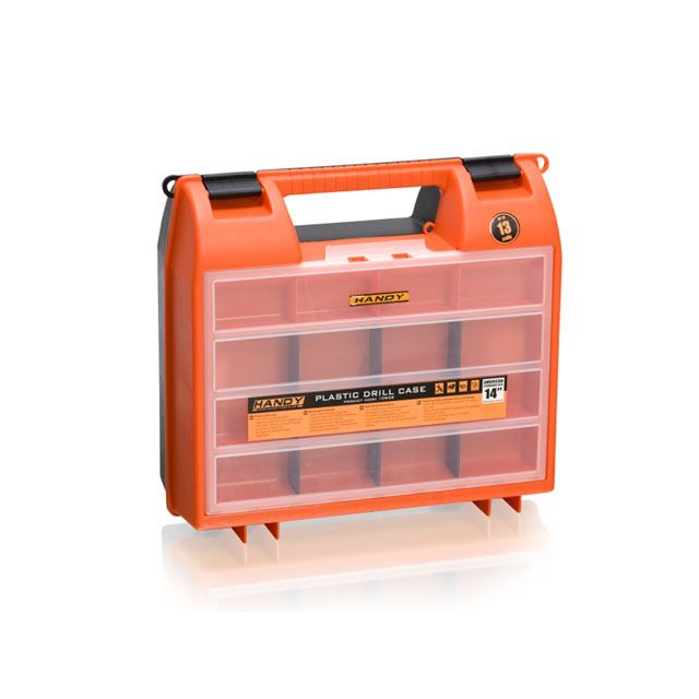 Handy műanyag fúrótartó táska - 14 