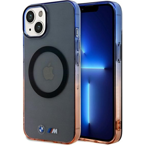 Funda Magsafe Para Iphone 15 Plus Gel De Silicona Diseño Degradado