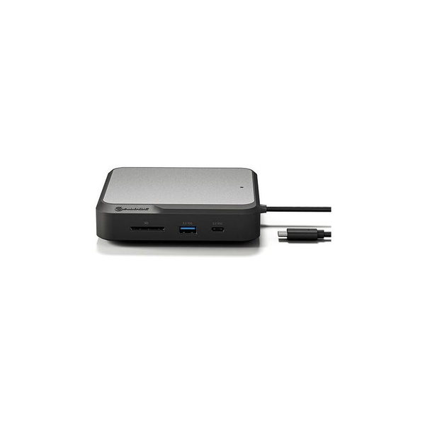 ALOGIC DUCH2 dockingstation Ledningsført USB 3.2 Gen 2 (3.1 Gen 2) Type-C Sort, Grå