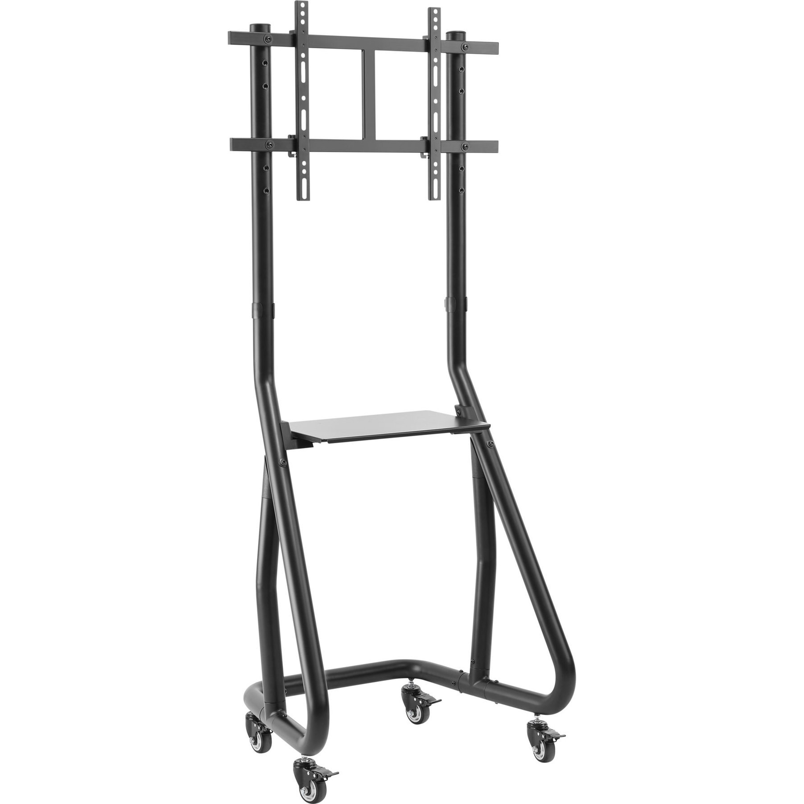 InLine 23177A multimédia állvány és gurulóállvány Fekete Lapos panel Gurulós multimédia állvány (23177A)