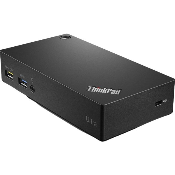 Lenovo 40A80045IT dockingstation Ledningsført USB 3.2 Gen 1 (3.1 Gen 1) Type-A Sort