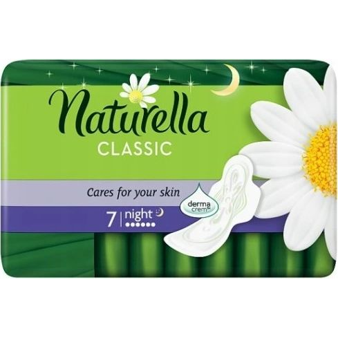Naturella Classic Szárnyas Betét, Night 4-Es Méret 7 db (437543)