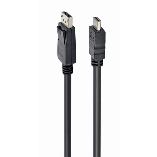 Gembird Displayport -> HDMI M/M kábel 5m fekete (CC-DP-HDMI-5M)