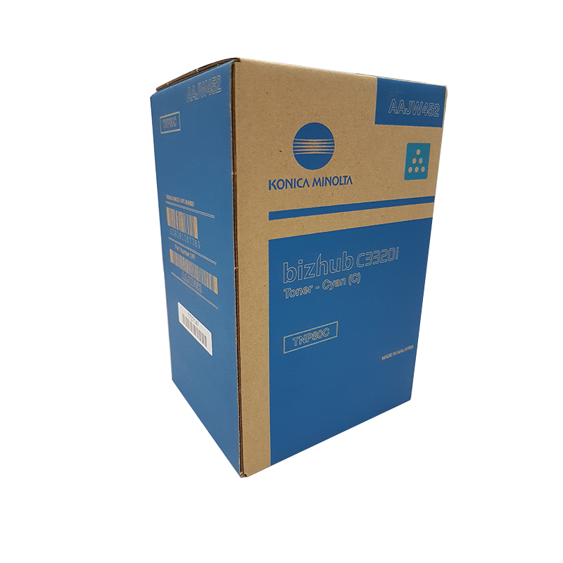 Konica Minolta TNP80C Cyan toner (AAJW452)