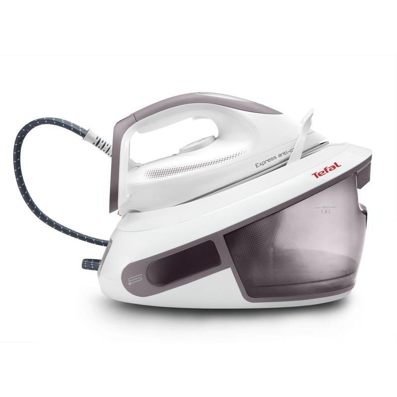 Tefal Express Anti-Calc SV8011 2800 W 1,8 L Durilium AirGlide soleplate Szürke, Fehér (SV8011)