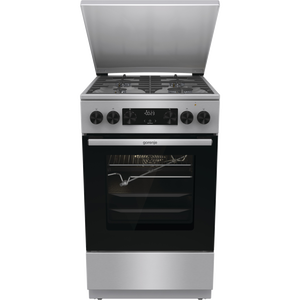 Gorenje GKS5C71XF Kombinált 4 zónás szabadonálló Gáz/Elektromos Tűzhely - Fehér - Szépséghibás