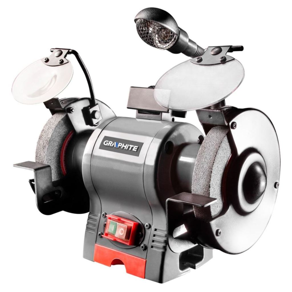 Graphite asztali köszörűgép 370W (59G383) (59G383)