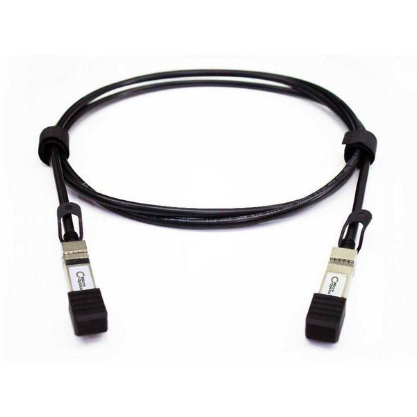 Lanview MO-C-QSFP-100G-CU1M InfiniBand og fiberoptisk kabel 1 m QSFP28 DAC Sort