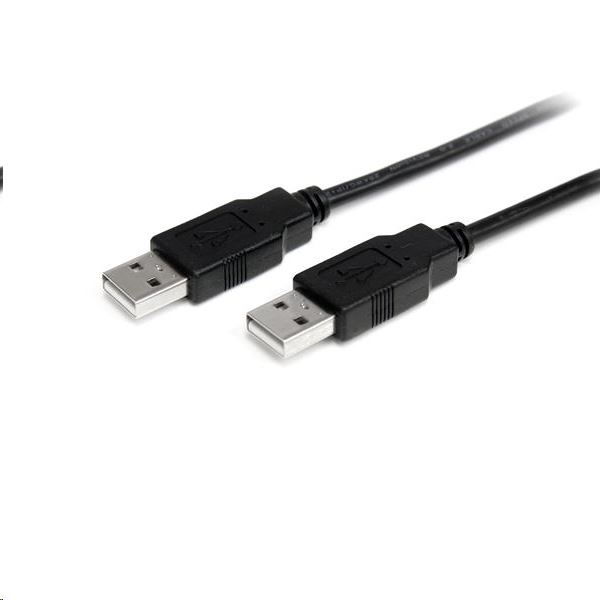 StarTech.com 1.0m USB 2.0 A-A USB-kabel 2 m USB A Zwart