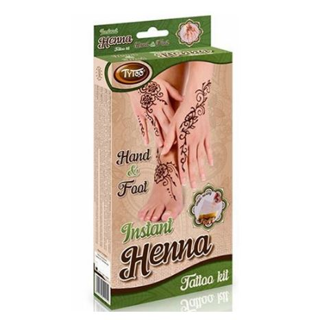 TyToo Instant Henna szett Kéz és láb mintákkal (HEDS0007)