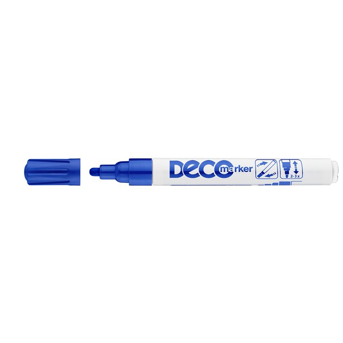 ICO Decomarker 2-4mm Lakkmarker - Kék (9580098002)