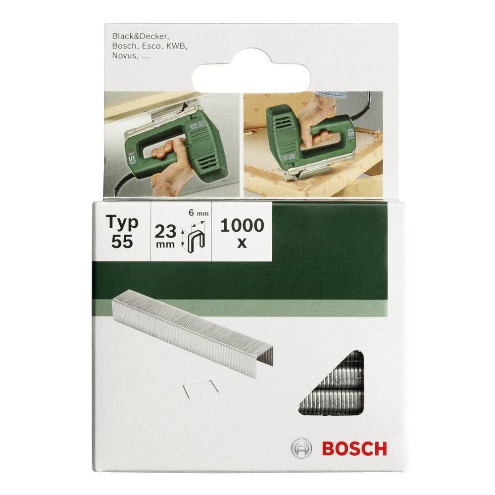 Bosch 2609255827 tűzőgép kapocs 1000db (bosch2609255827)