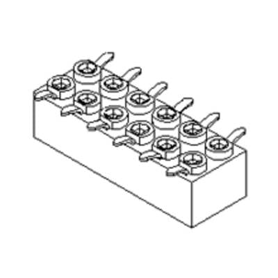 Molex Hüvelyház panel Pólusok száma 6 Raszterméret: 2.00 mm 872630625 1 db tubus (872630625)