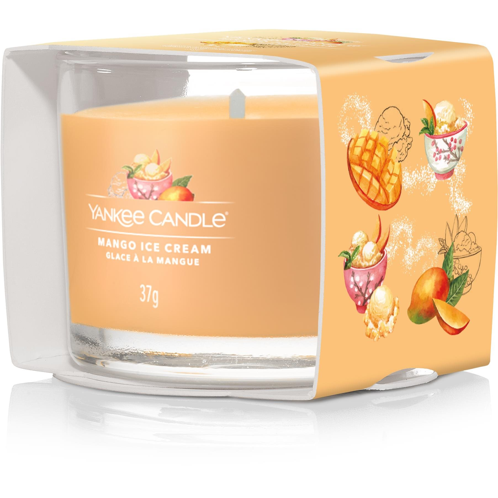 YANKEE CANDLE Mango Ice Cream Sampler 37 g (5038581131016)