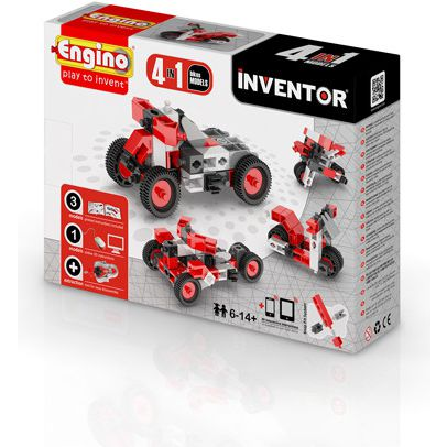 Engino - műanyag építőjáték - Inventor motorok 4 in 1