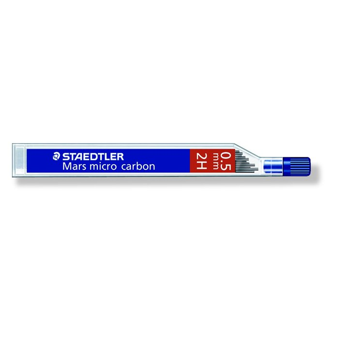 Staedtler Mars Micro Grafitbél 12 szál - 0.5mm / 2H (250 05-2H)