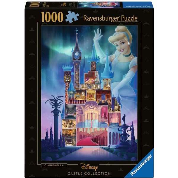 Puzzle RAVENSBURGER Disney Kopciuszek (1000 dílků)