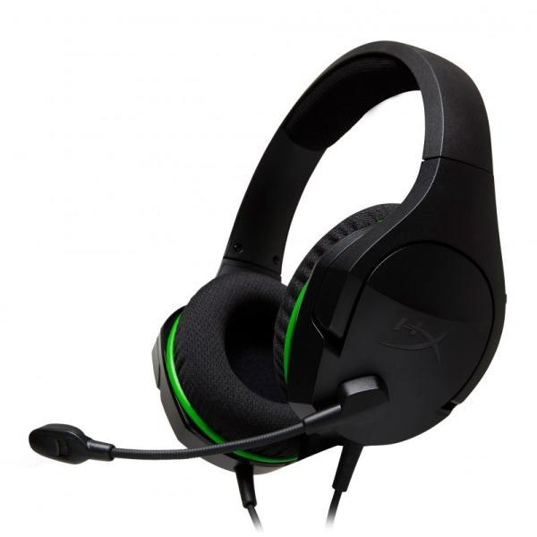 HyperX CloudX Stinger Core - Gaming Headset (Black-Green) - Xbox Sluchátka s mikrofonem Kabel Přes hlavu Hraní Černá, Zelená