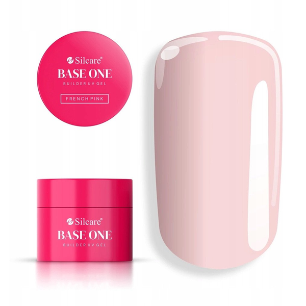 SILCARE_Base One Buldier Gel żel budujący do paznokci French Pink 15g