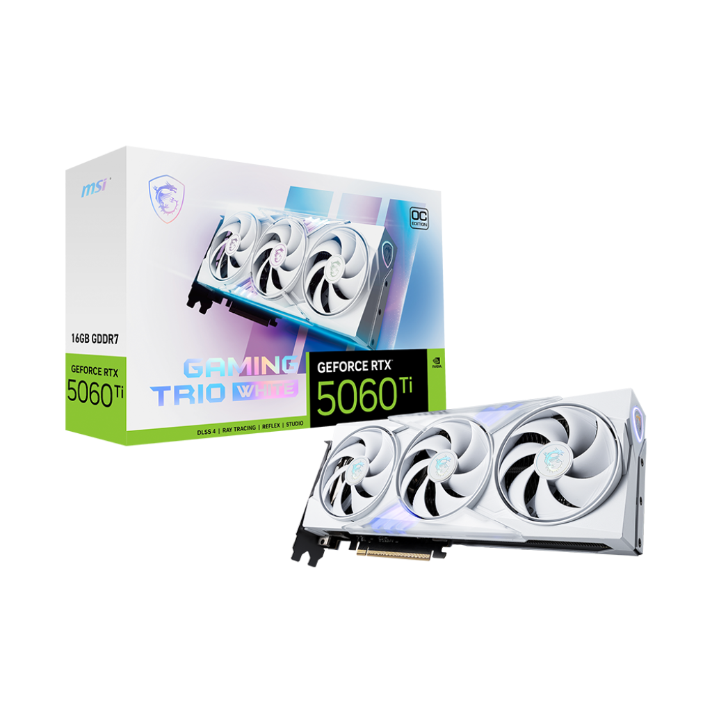 Видеокарта MSI GeForce RTX 5060 Ti GAMING 16 GB GDDR7 — V535-025R