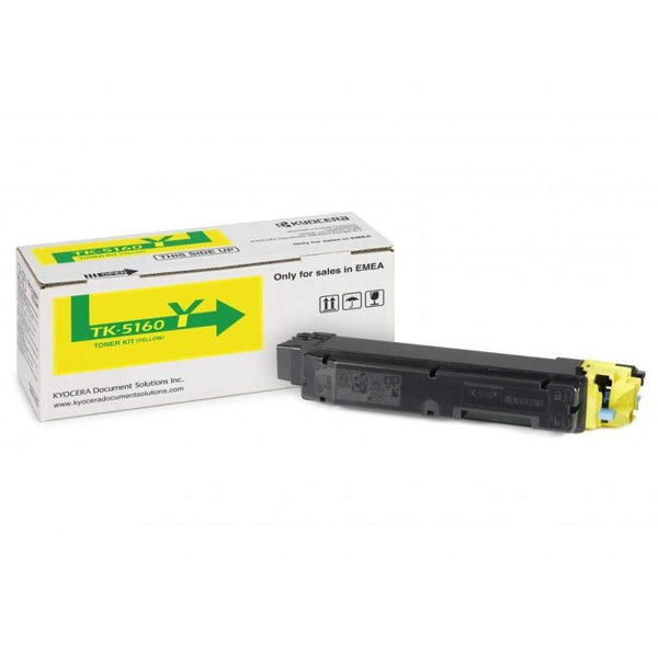 KYOCERA TK-5160Y tonerpatron 1 stk Original Gul